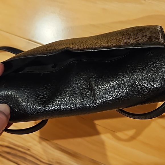 Kate Spade Pebble Leather Harlow Wallet on a String Black in Good Used Condition - Picture 3 of 15